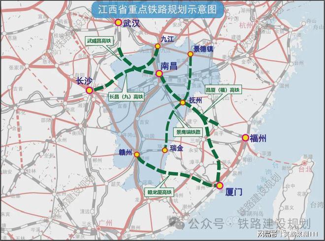 岳九铁路最新规划图，重塑区域交通格局的蓝图展望